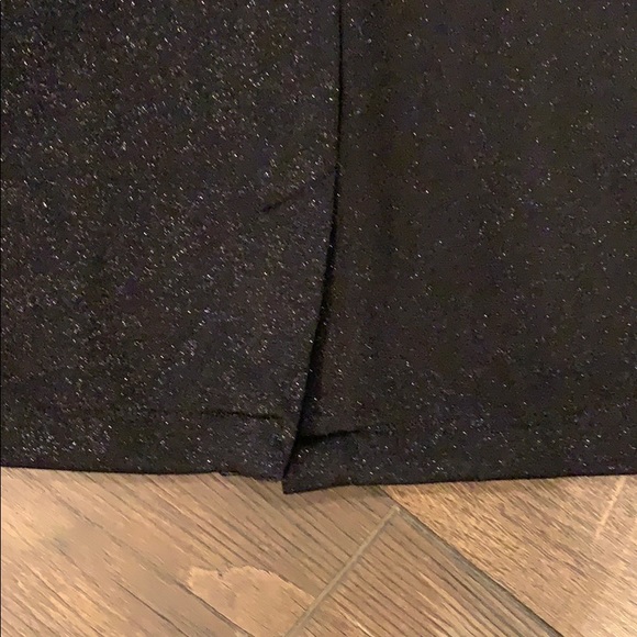 Black Sparkle Knit Dress - Picture 6 of 8